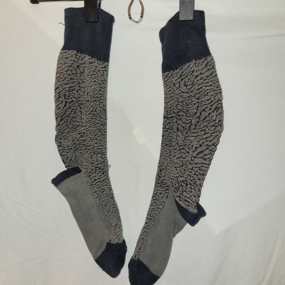 Retro pattern Jordan tall socks-size: L - Picture 2 of 5